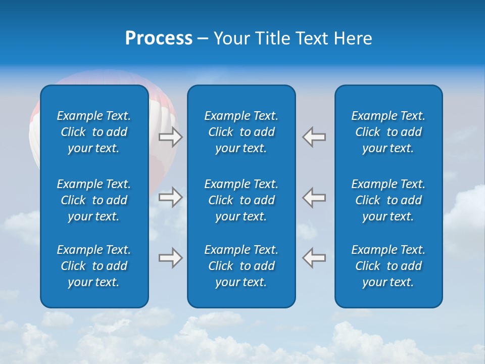 Above Travel Three PowerPoint Template
