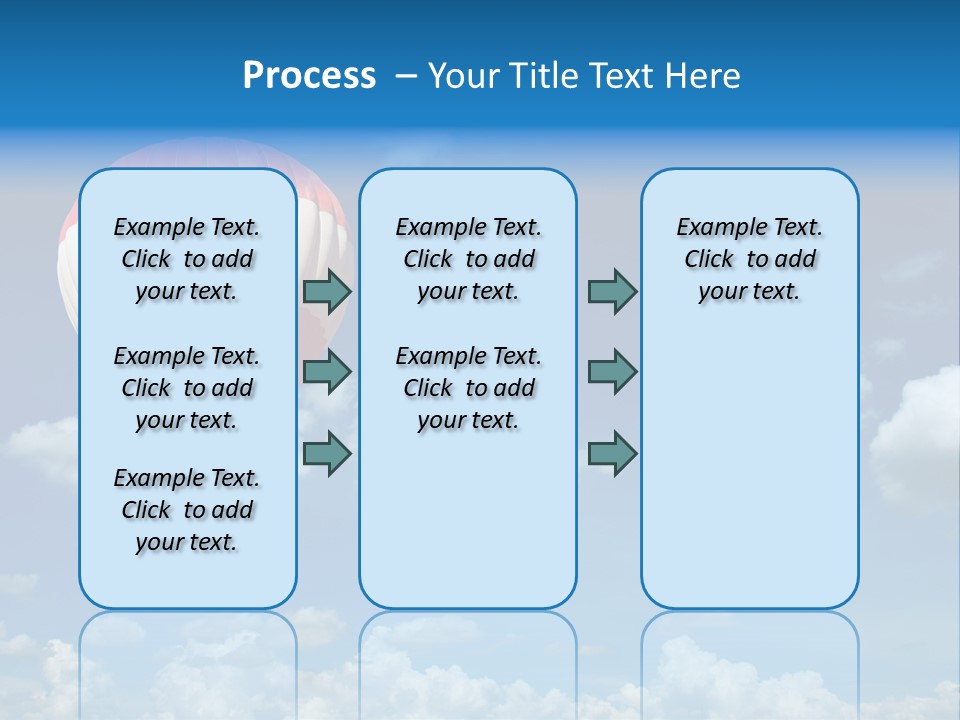 Above Travel Three PowerPoint Template