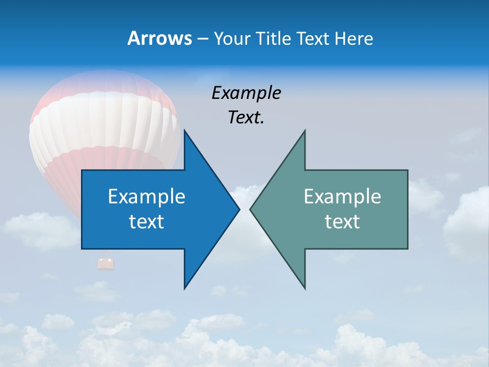 Above Travel Three PowerPoint Template