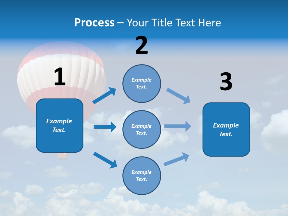 Above Travel Three PowerPoint Template