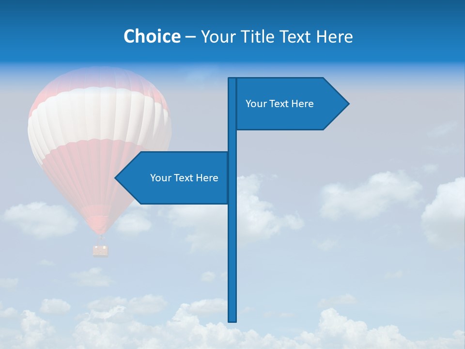 Above Travel Three PowerPoint Template