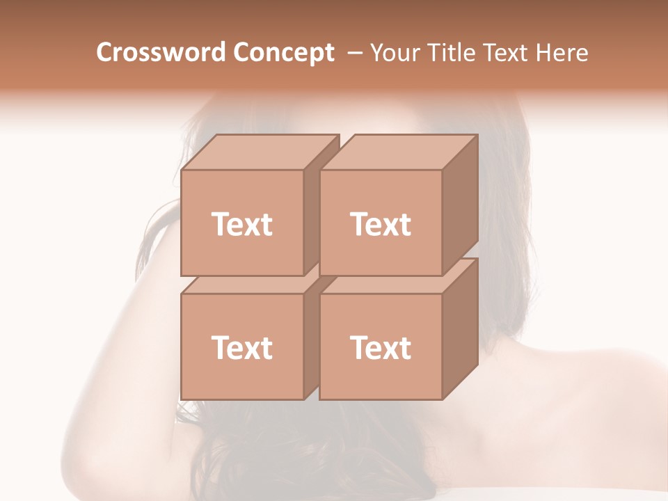 Isolated Curly Elegance PowerPoint Template