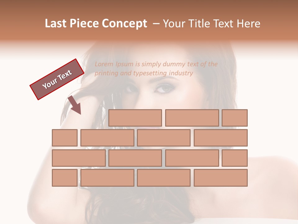 Isolated Curly Elegance PowerPoint Template