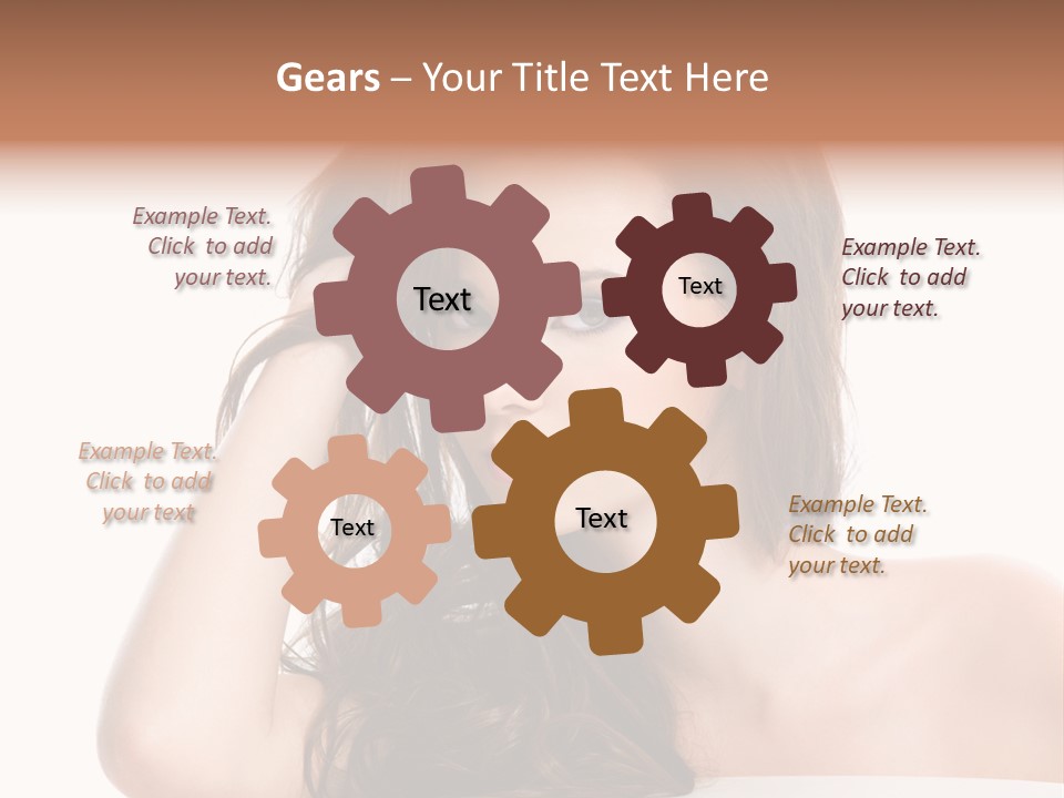 Isolated Curly Elegance PowerPoint Template