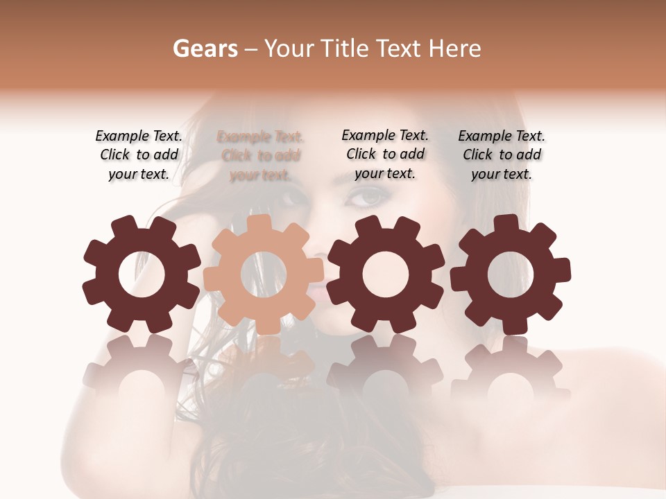 Isolated Curly Elegance PowerPoint Template