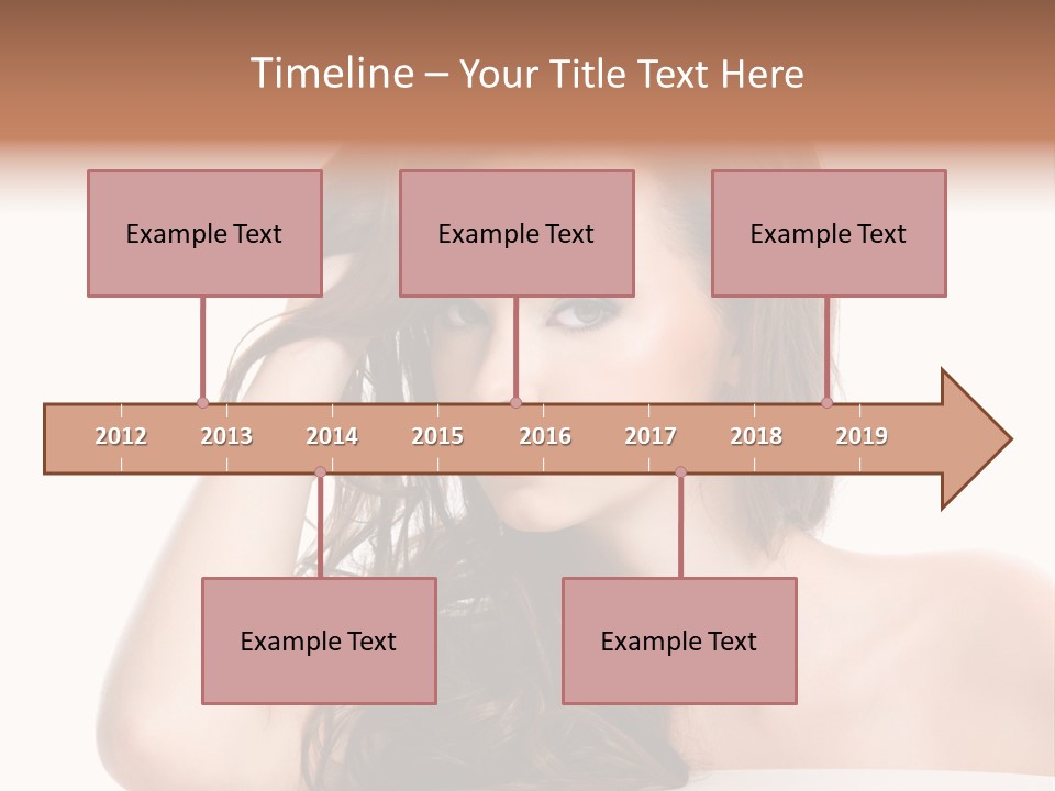 Isolated Curly Elegance PowerPoint Template