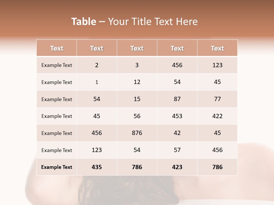 Isolated Curly Elegance PowerPoint Template