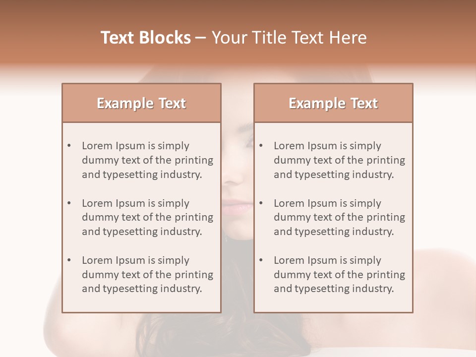 Isolated Curly Elegance PowerPoint Template