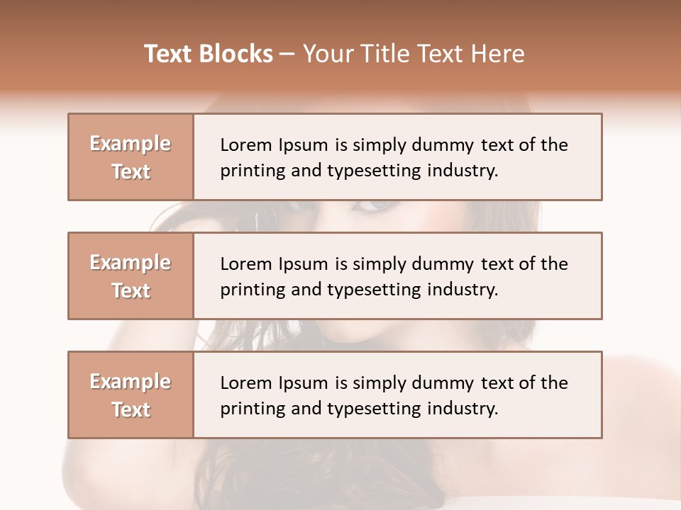 Isolated Curly Elegance PowerPoint Template