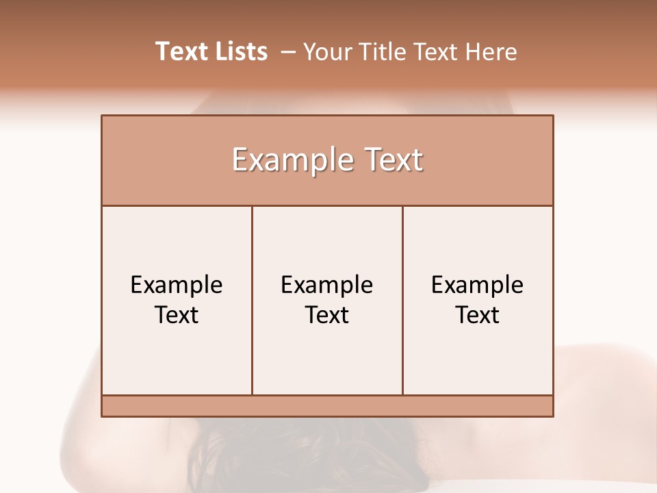 Isolated Curly Elegance PowerPoint Template