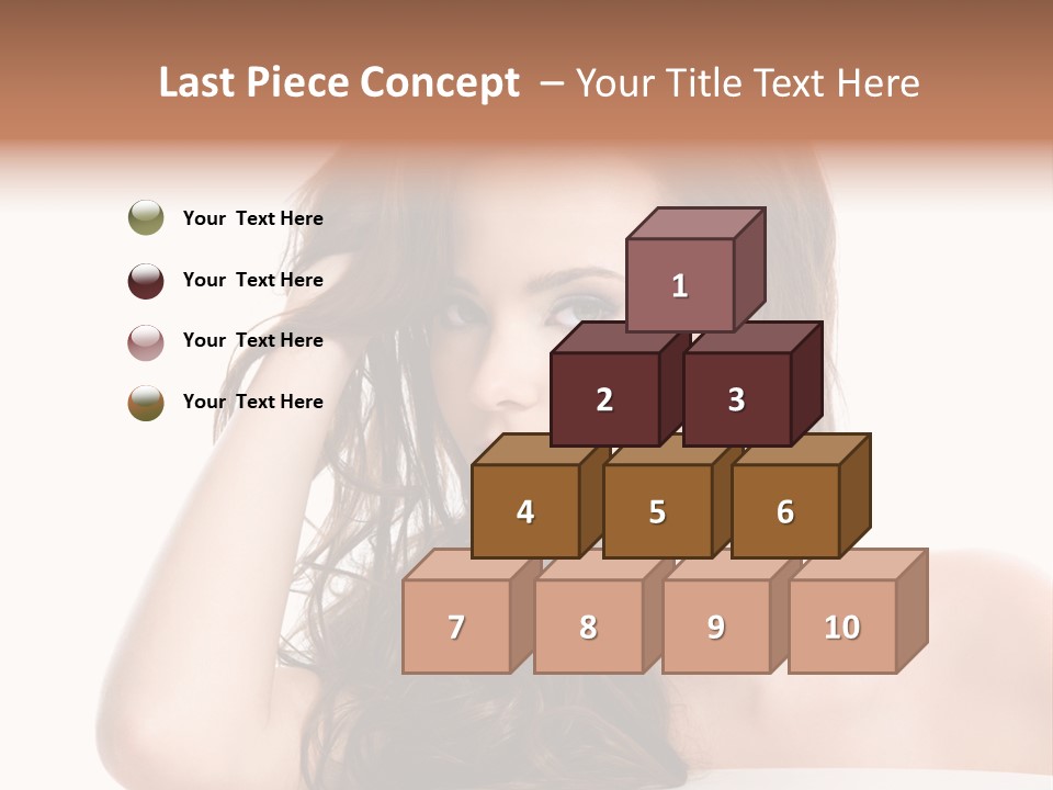 Isolated Curly Elegance PowerPoint Template