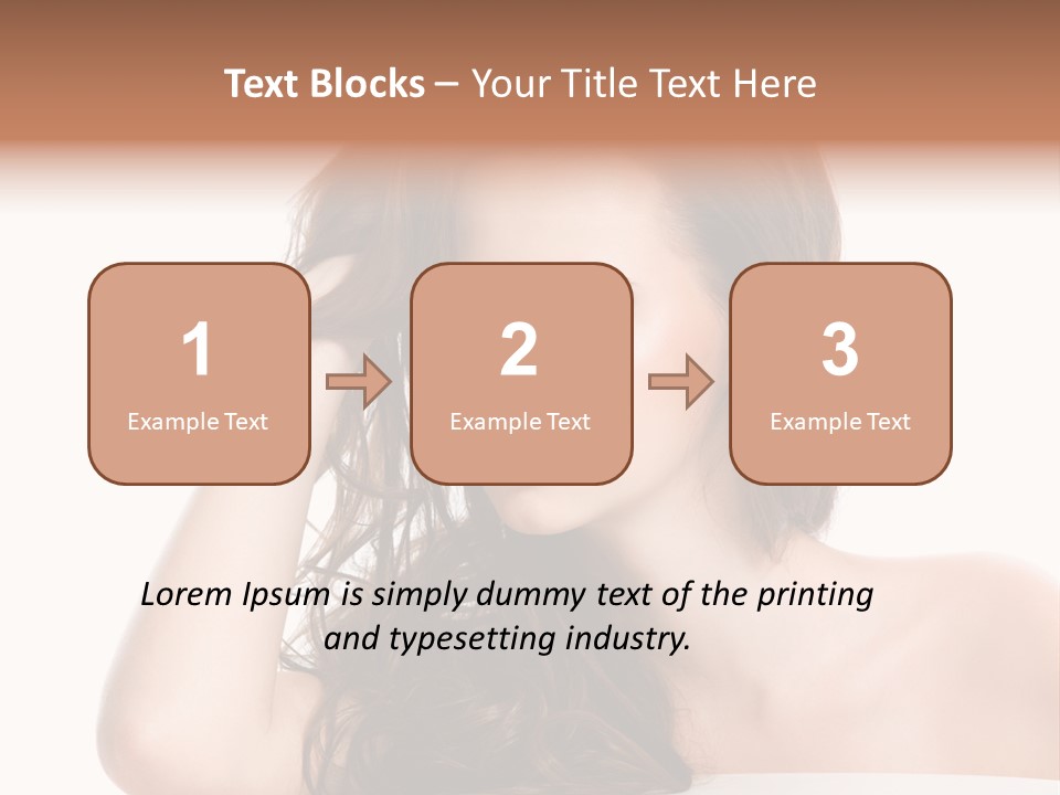 Isolated Curly Elegance PowerPoint Template