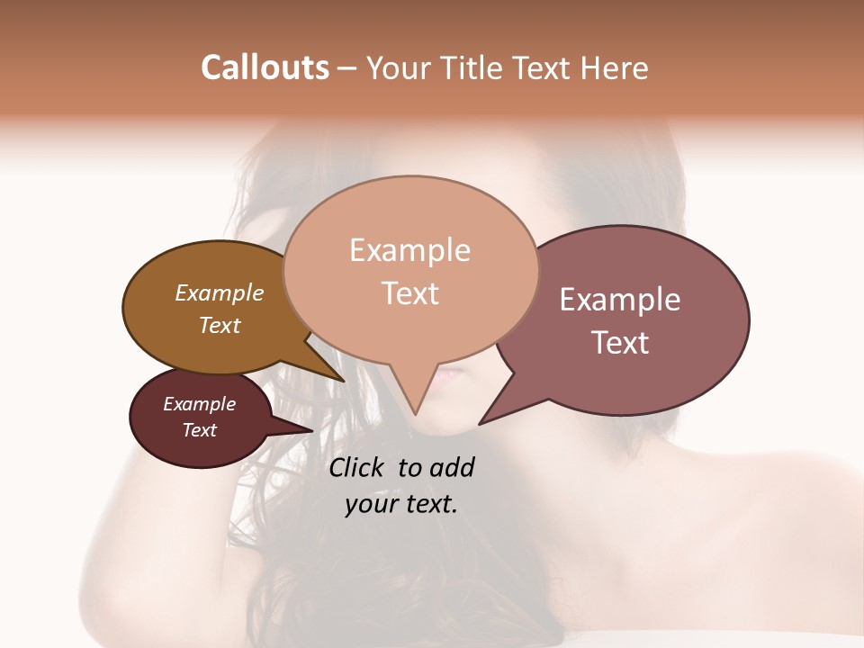 Isolated Curly Elegance PowerPoint Template