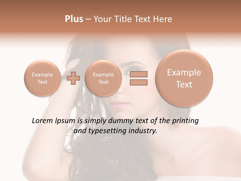 Isolated Curly Elegance PowerPoint Template