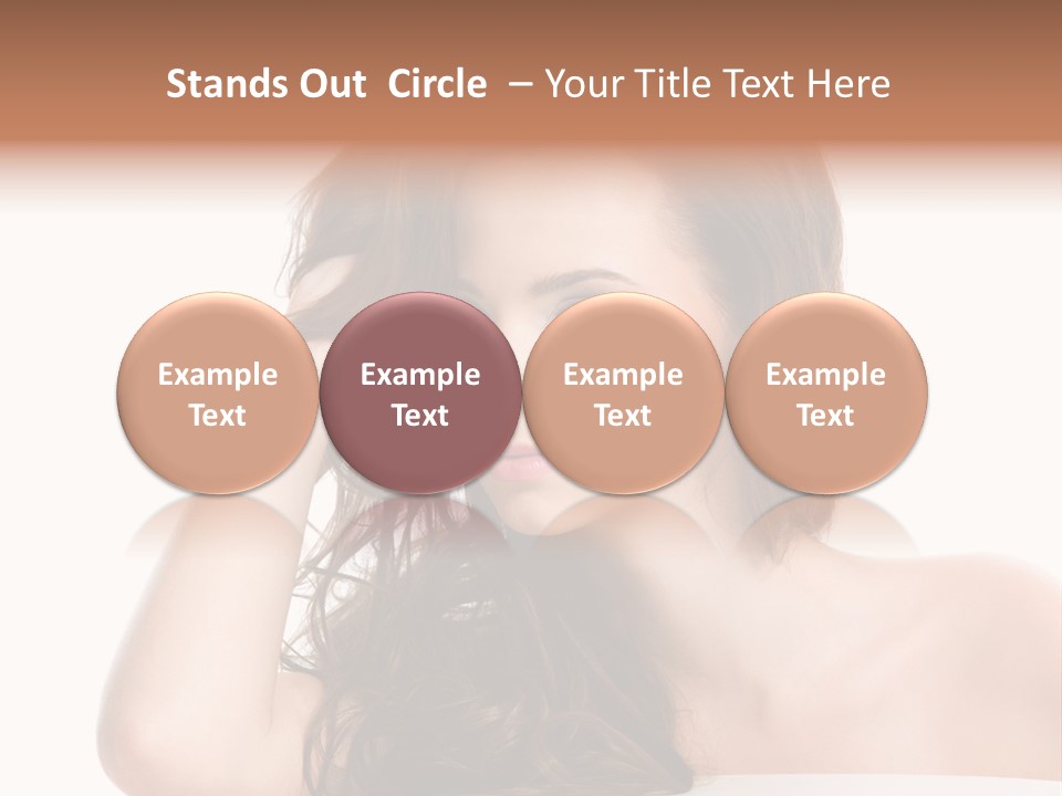 Isolated Curly Elegance PowerPoint Template