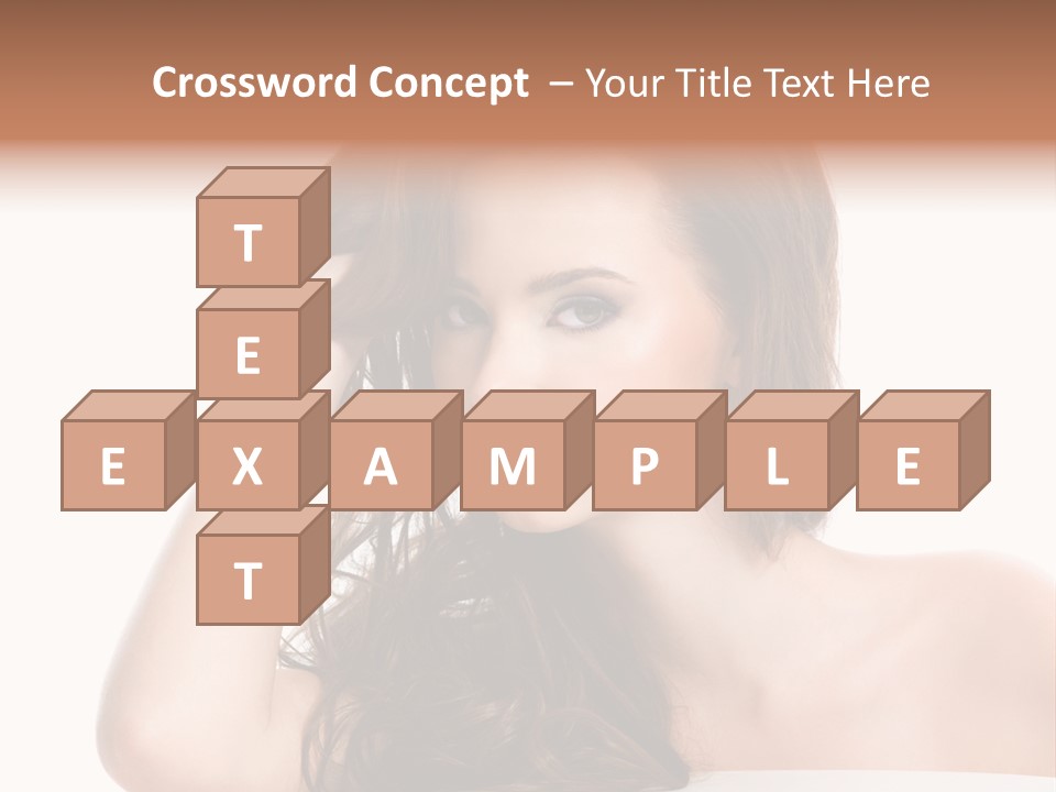 Isolated Curly Elegance PowerPoint Template