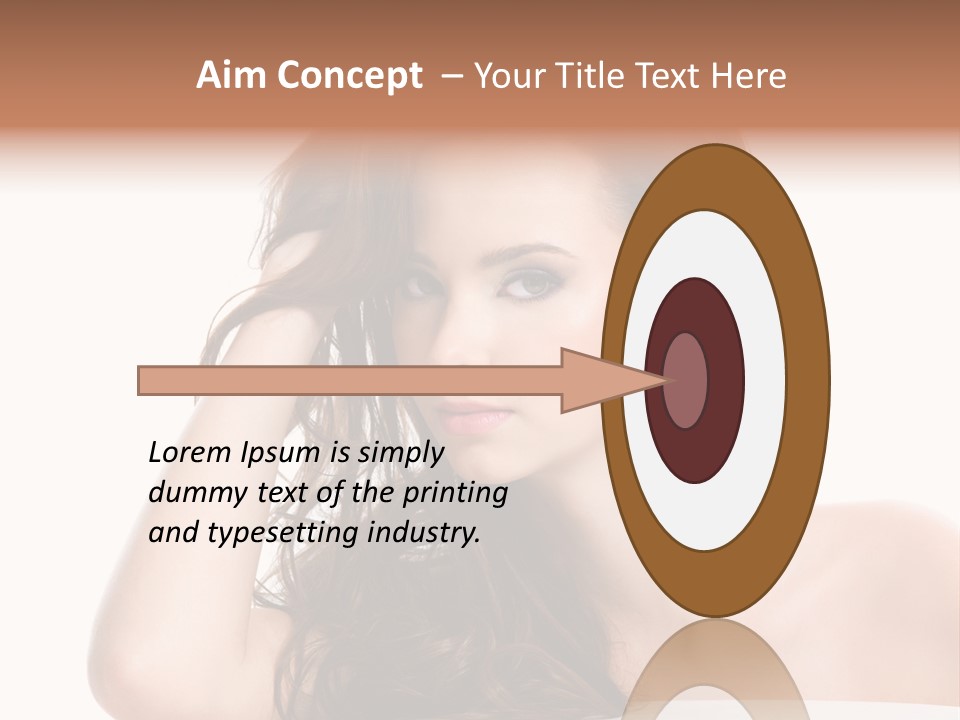 Isolated Curly Elegance PowerPoint Template