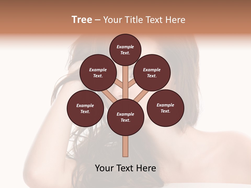 Isolated Curly Elegance PowerPoint Template