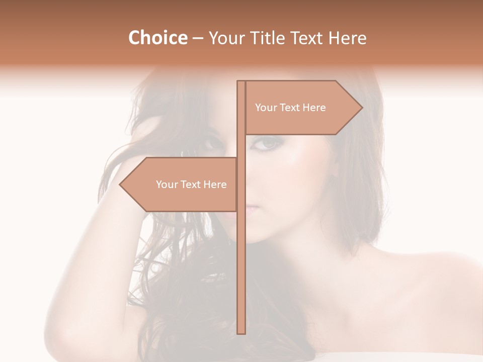 Isolated Curly Elegance PowerPoint Template