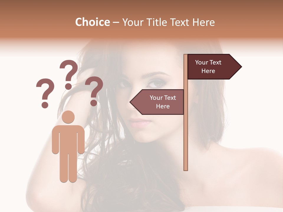 Isolated Curly Elegance PowerPoint Template