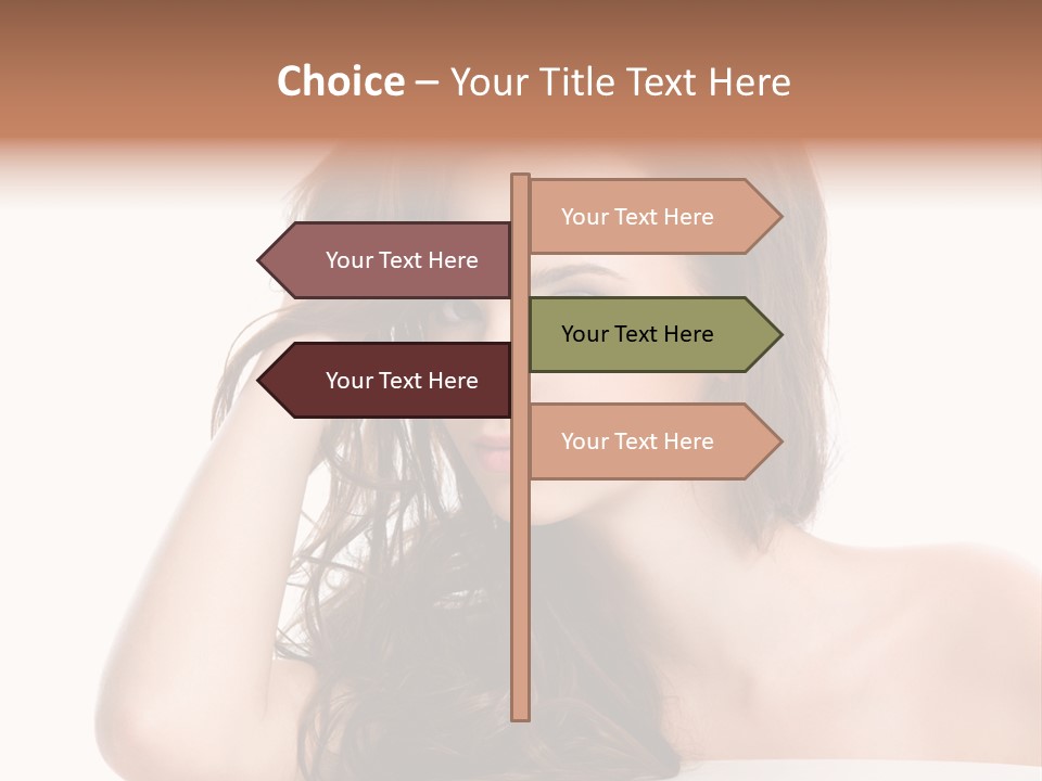 Isolated Curly Elegance PowerPoint Template