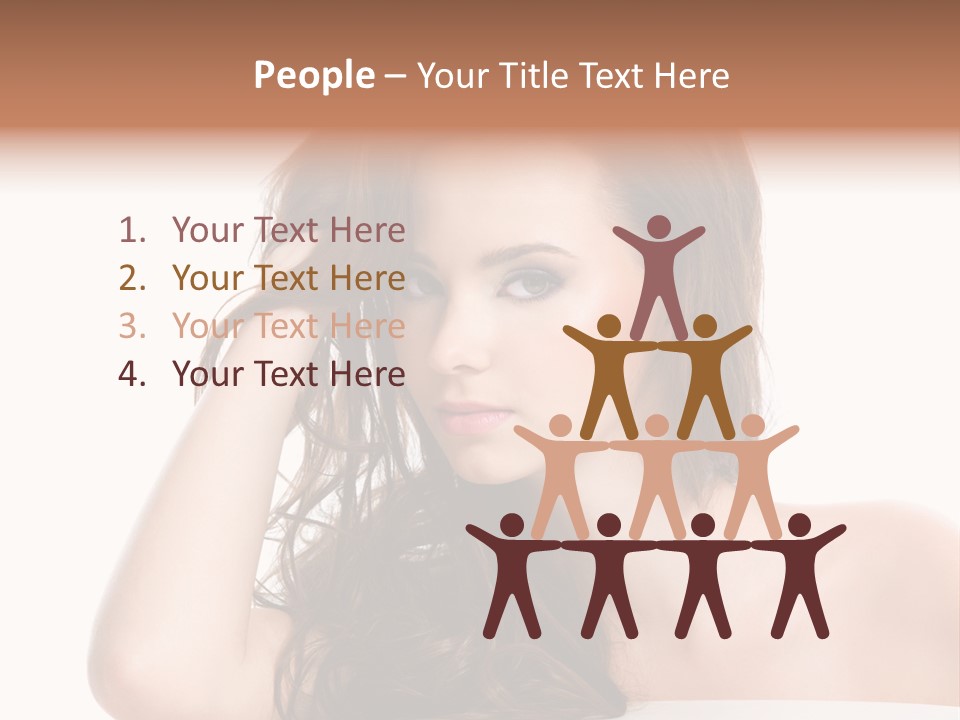 Isolated Curly Elegance PowerPoint Template