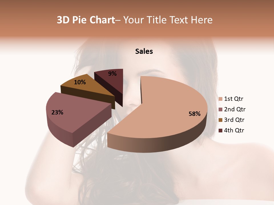 Isolated Curly Elegance PowerPoint Template