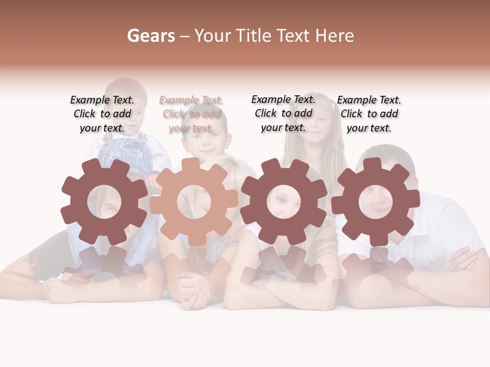 Emotion Man Daughter PowerPoint Template