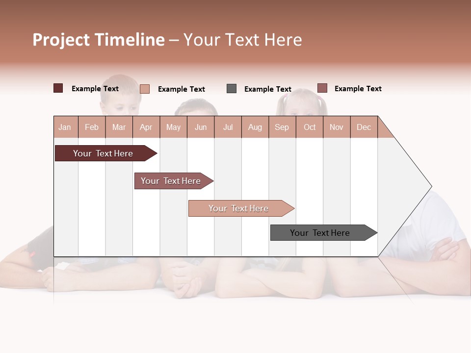 Emotion Man Daughter PowerPoint Template