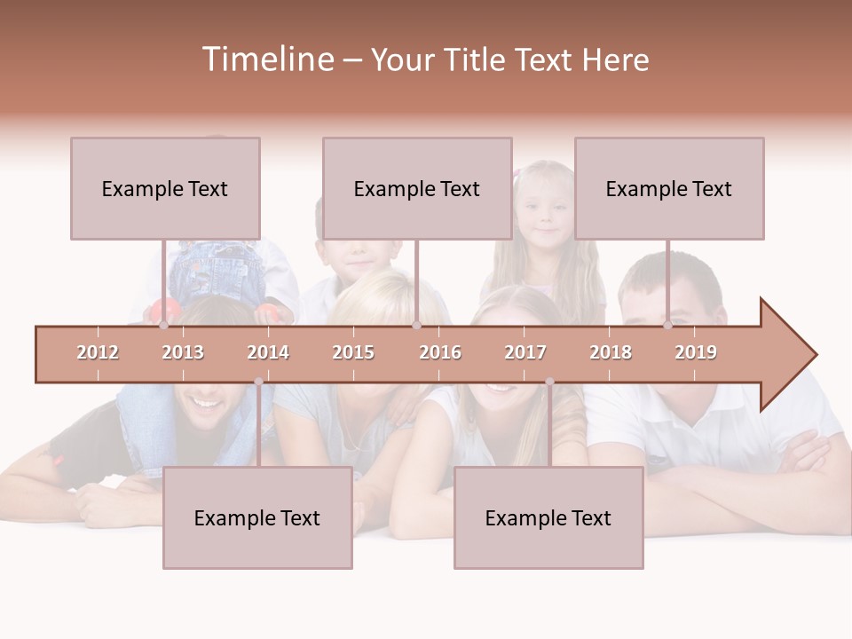Emotion Man Daughter PowerPoint Template