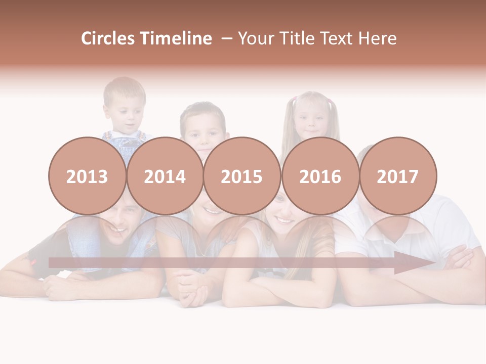 Emotion Man Daughter PowerPoint Template