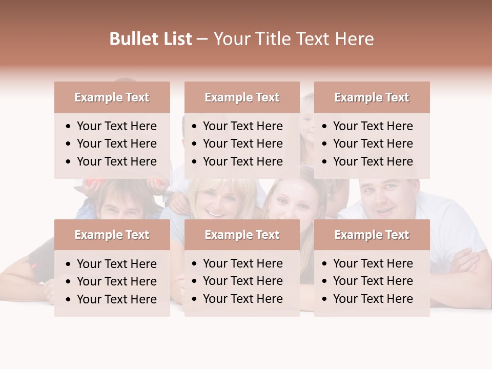 Emotion Man Daughter PowerPoint Template