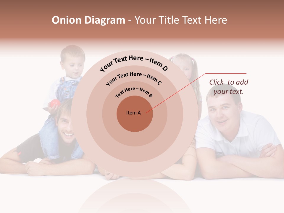 Emotion Man Daughter PowerPoint Template