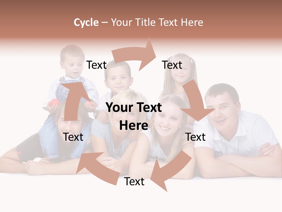 Emotion Man Daughter PowerPoint Template