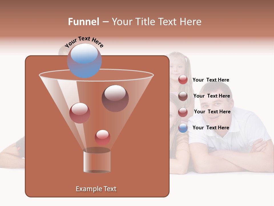 Emotion Man Daughter PowerPoint Template