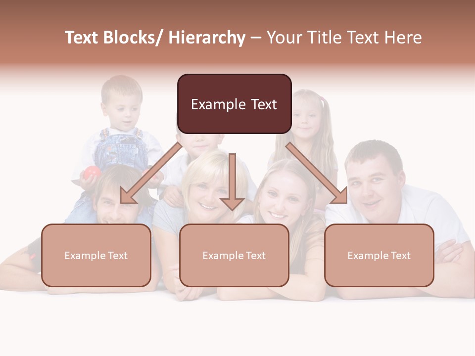 Emotion Man Daughter PowerPoint Template