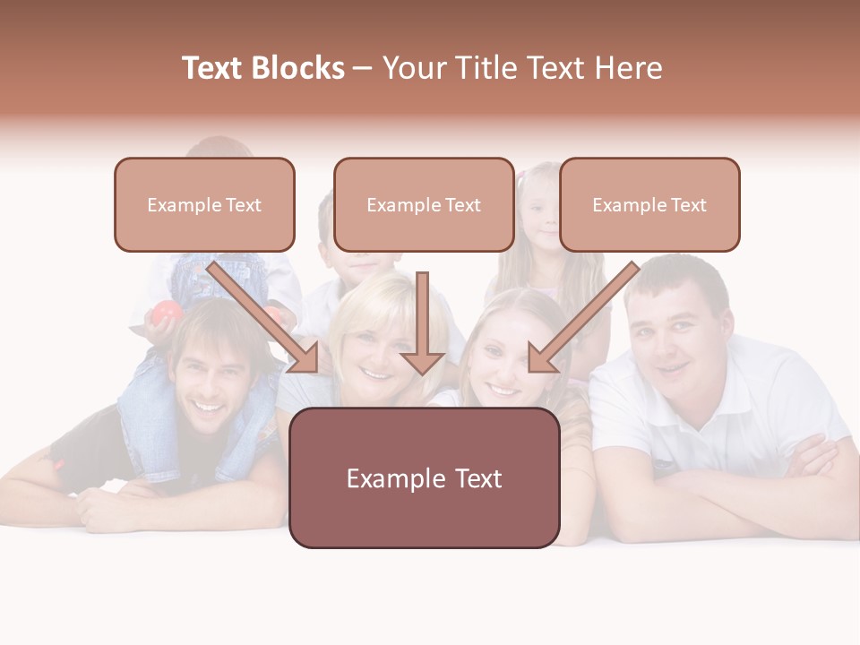 Emotion Man Daughter PowerPoint Template