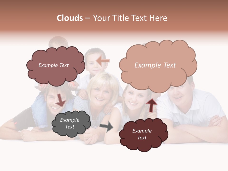 Emotion Man Daughter PowerPoint Template