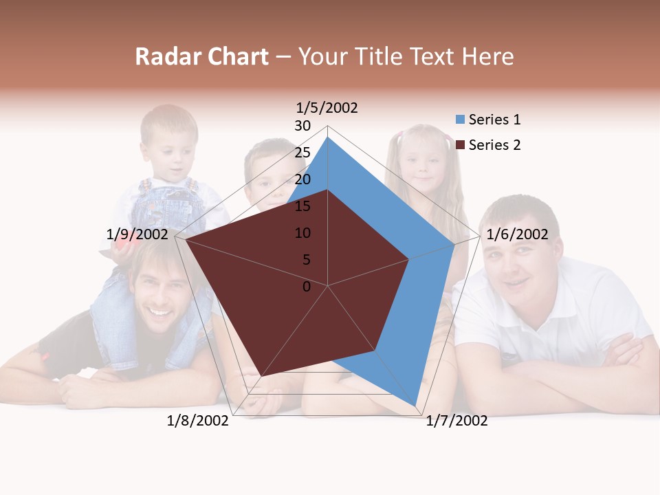 Emotion Man Daughter PowerPoint Template