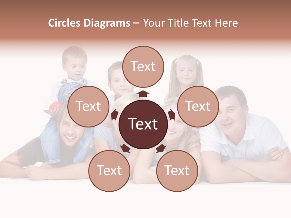 Emotion Man Daughter PowerPoint Template