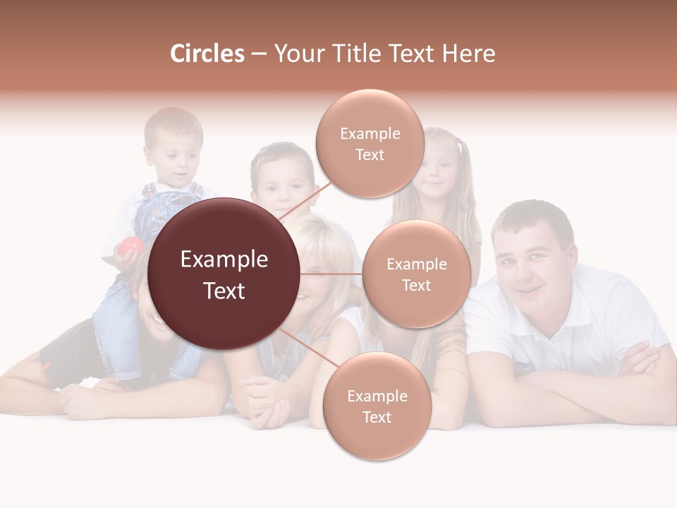 Emotion Man Daughter PowerPoint Template