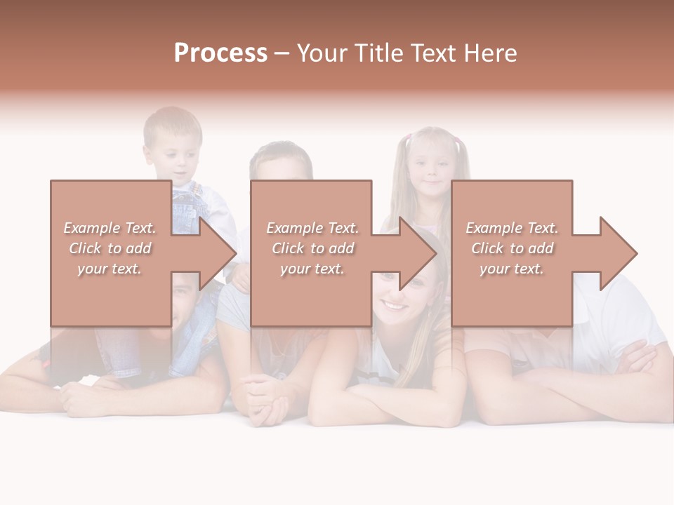 Emotion Man Daughter PowerPoint Template