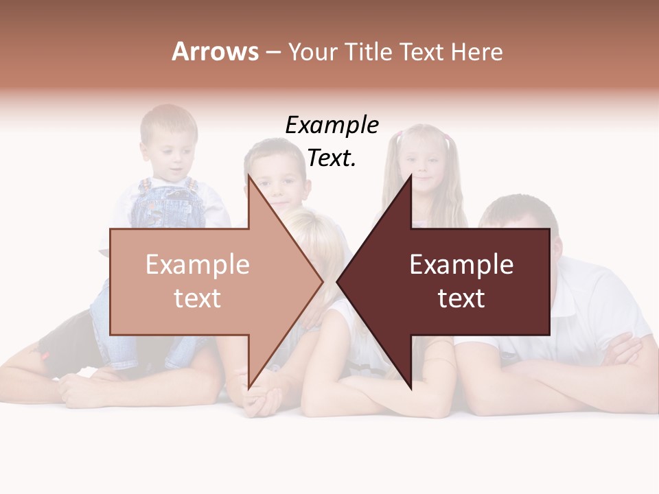 Emotion Man Daughter PowerPoint Template