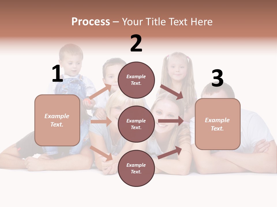 Emotion Man Daughter PowerPoint Template