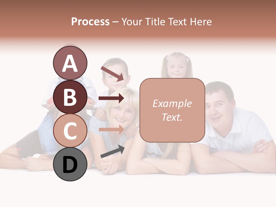 Emotion Man Daughter PowerPoint Template