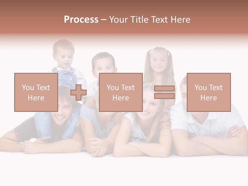 Emotion Man Daughter PowerPoint Template