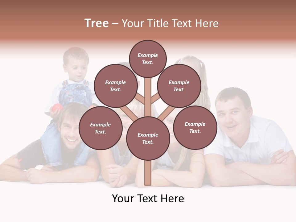 Emotion Man Daughter PowerPoint Template