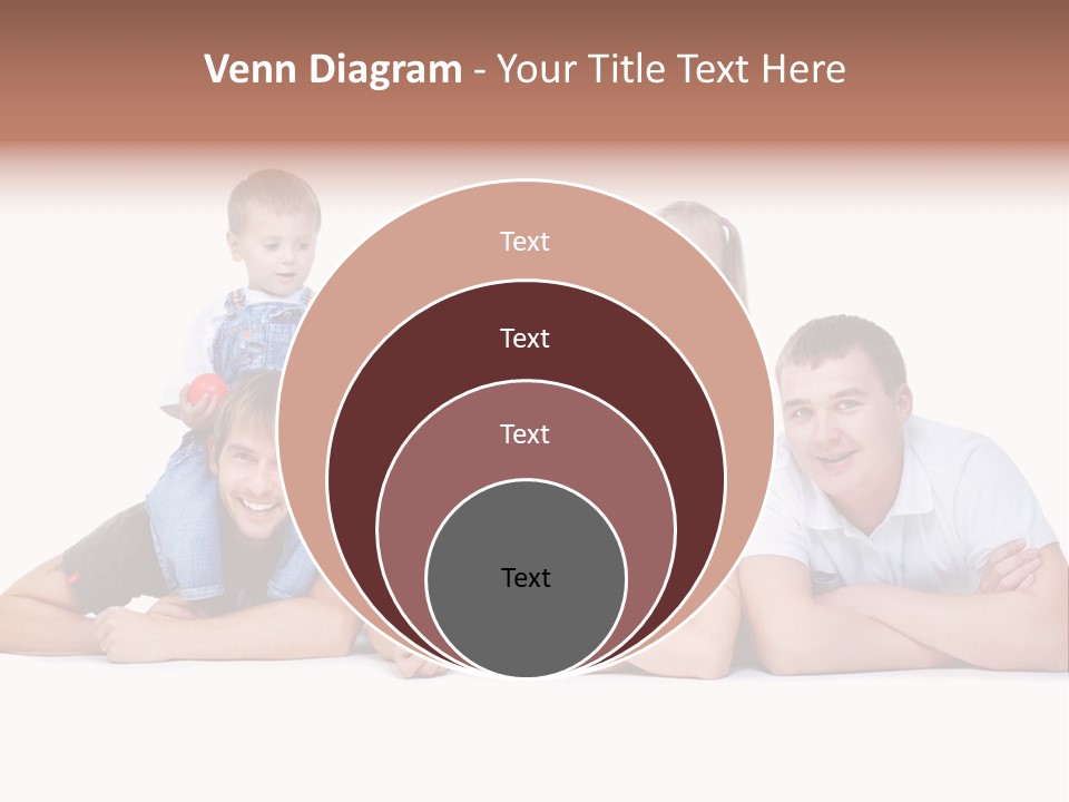 Emotion Man Daughter PowerPoint Template