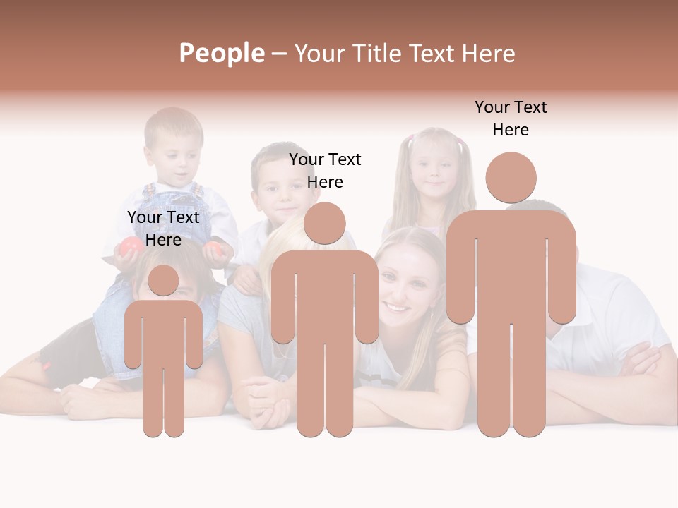 Emotion Man Daughter PowerPoint Template