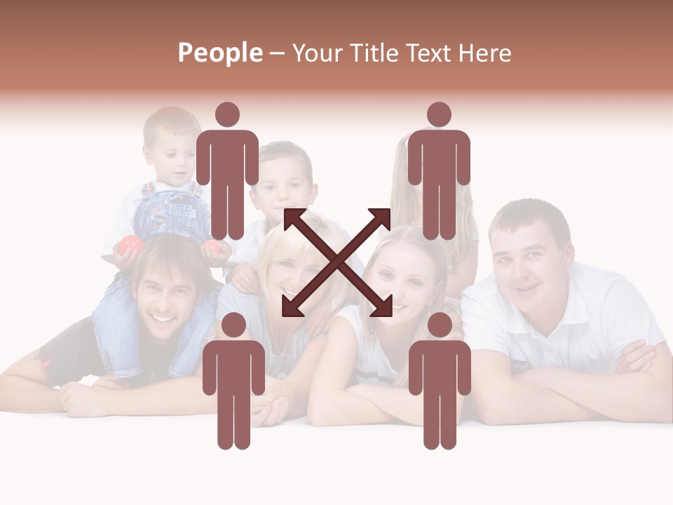 Emotion Man Daughter PowerPoint Template